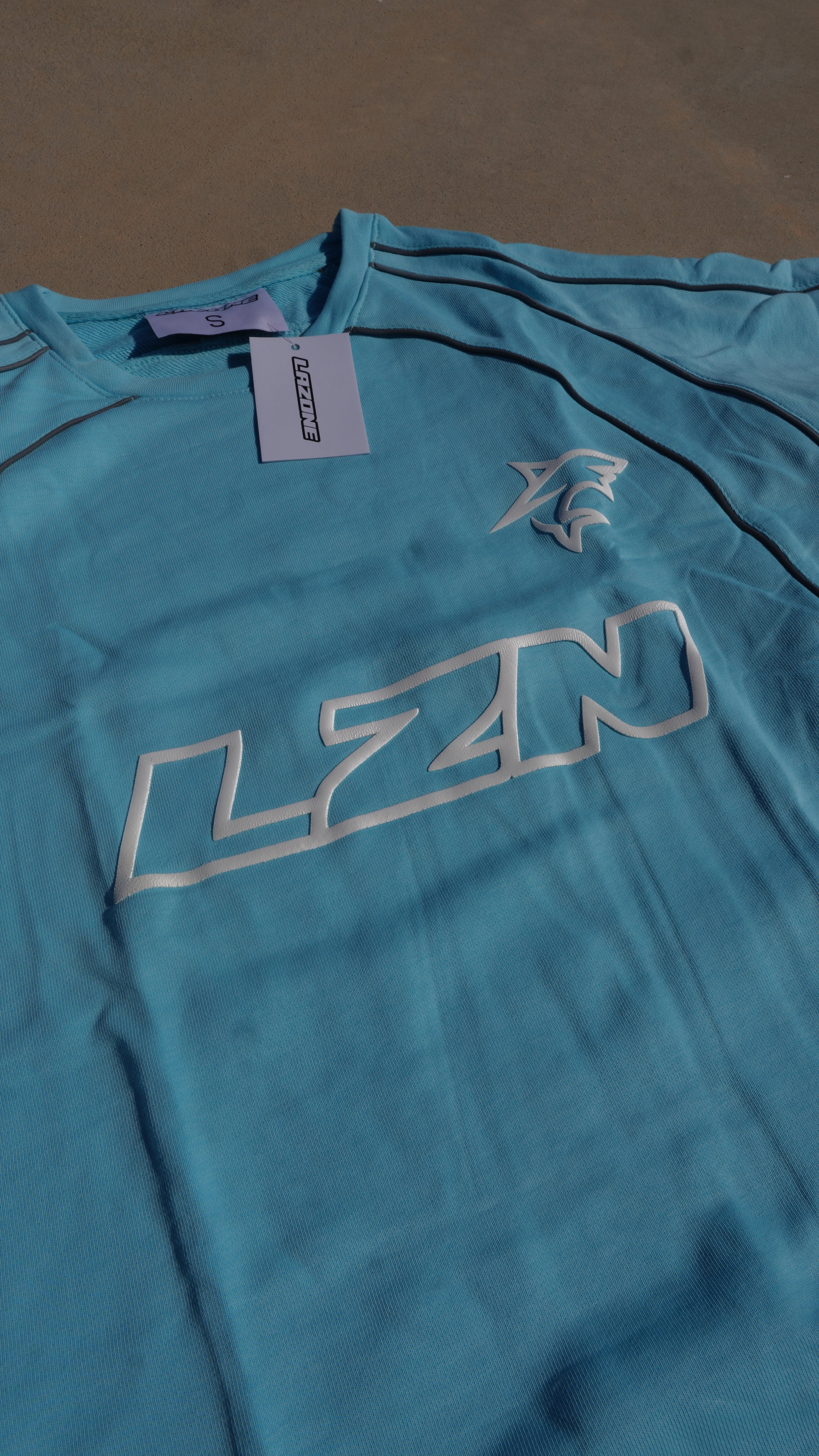 Set corto azzurro lazone