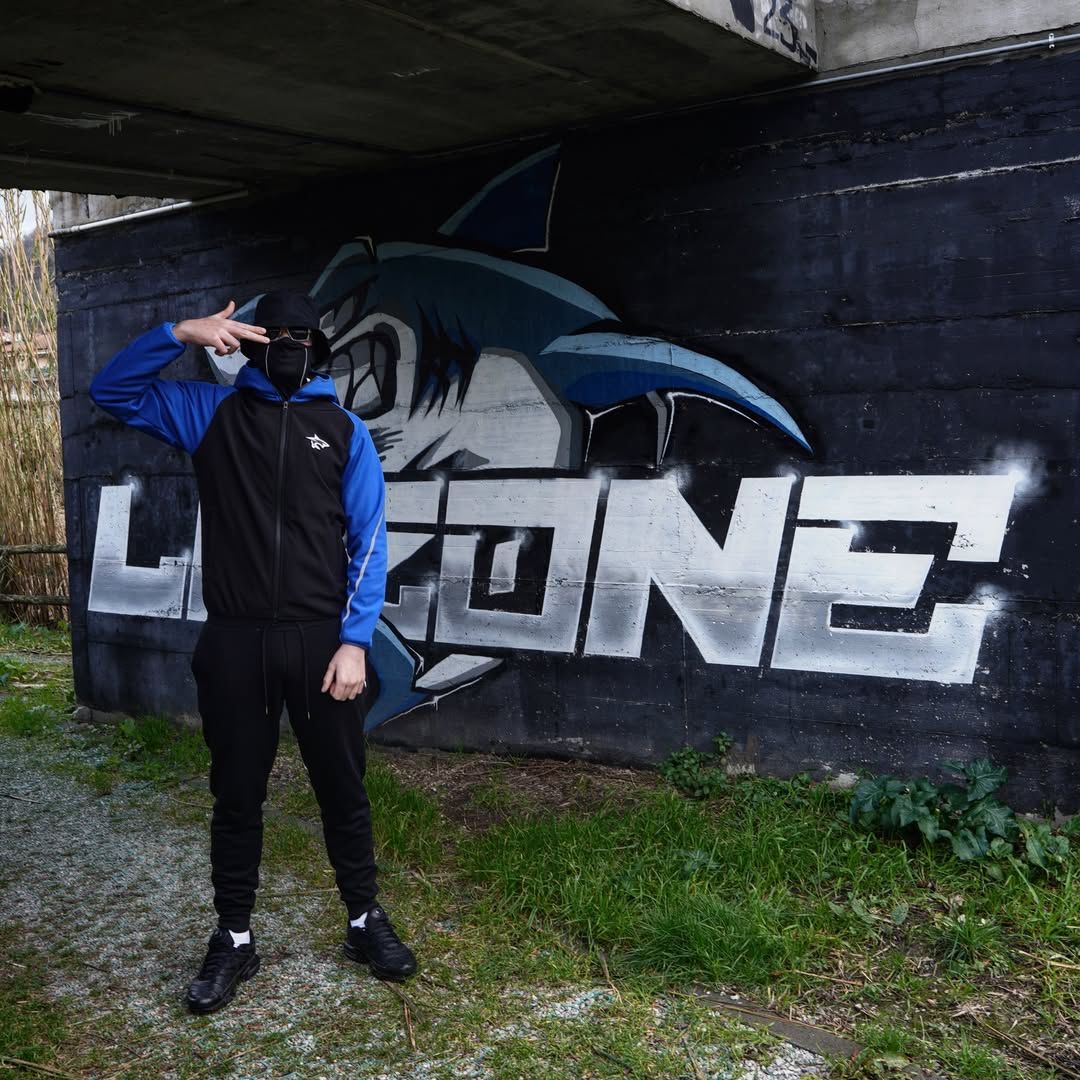 Lazone® | Giacca tecnica BLU/NERO